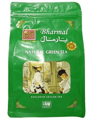 چای Bharmal مدل Natural Green Tea وزن 250 گرم بارمال